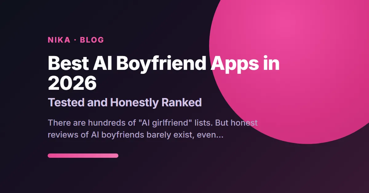 Die besten KI-Freund-Apps 2026, getestet und gerankt nach Gedächtnis, emotionaler Tiefe und einfachem Einstieg