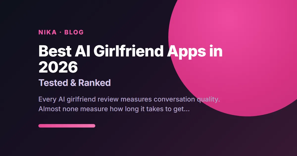 Beste KI-Freundin-Apps 2026, getestet und bewertet nach Gedächtnis, Realismus und Einstiegshürden